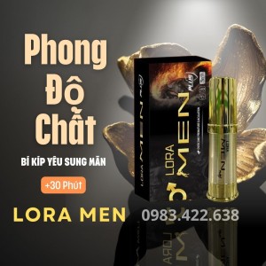 Chai Xịt Lora Men Plus Chống Xuất Tinh Sớm Chính Hãng