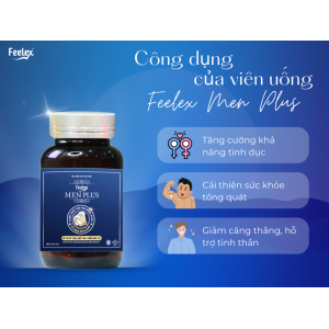 Viên Uống Feelex Men Plus Hộp 60 Viên