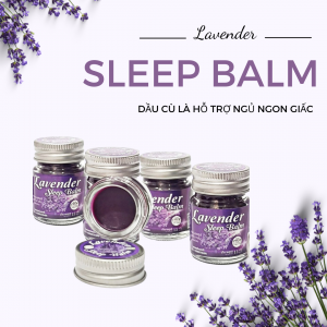 Dầu Cù Là Lavender OTOP Sleep Balm Chính Hãng Hỗ Trợ Giấc Ngủ Ngon