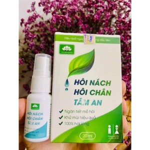 Xịt Hôi Nách Hôi Chân Tâm An Chính Hãng