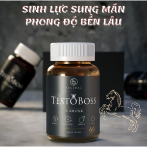 Viên Uống Testoboss Dành Cho Nam Hộp 60 Viên